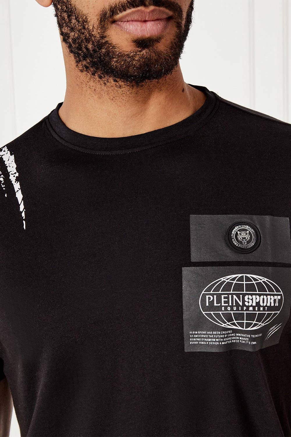 Philipp Plein T Shirt Ps25mts03 Black Preto_shot1