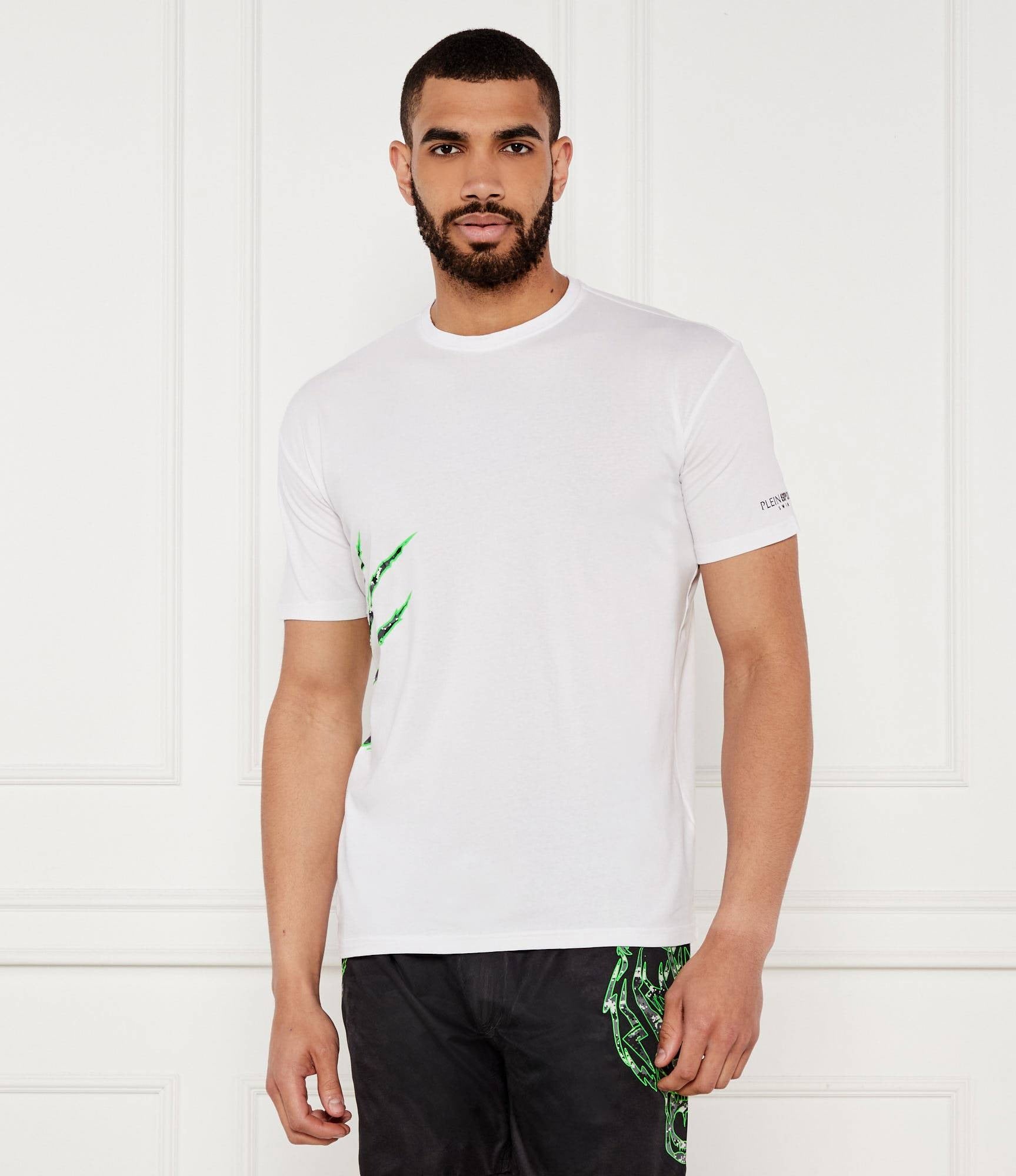 Philipp Plein T Shirt Ps25mts05 White Branco_shot1