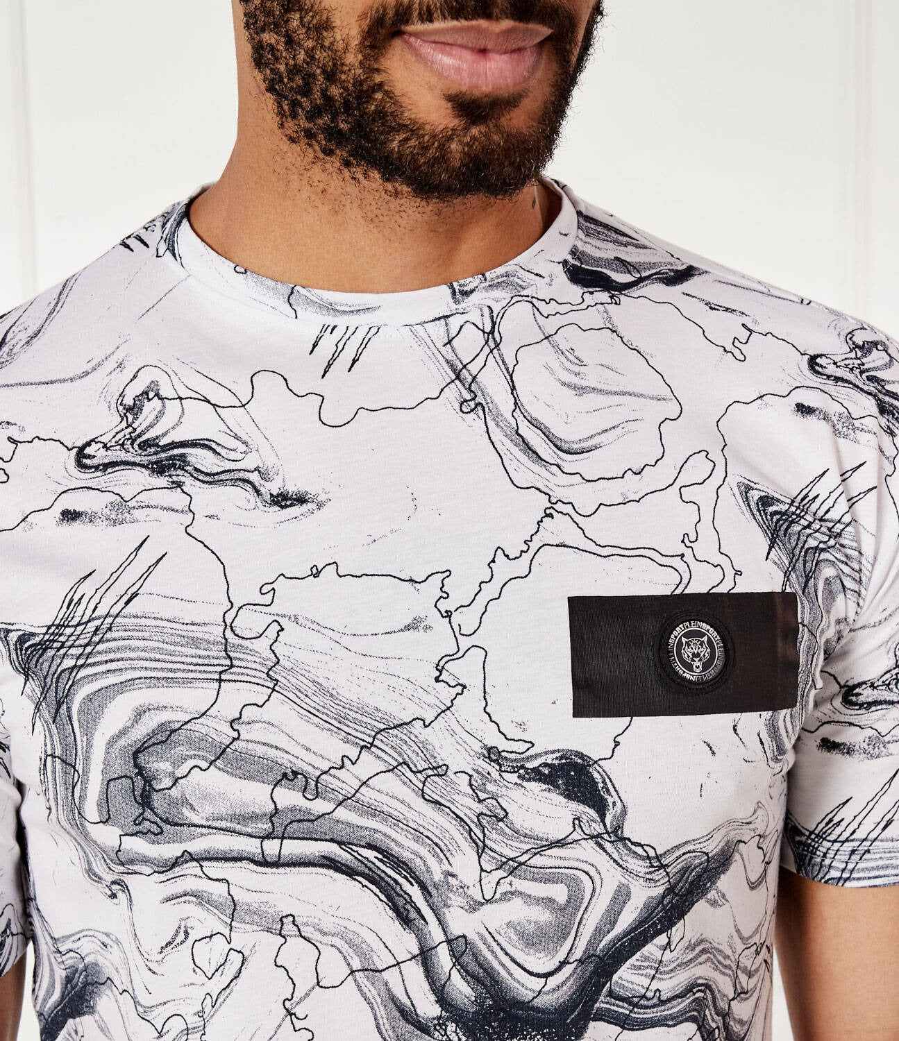 Philipp Plein T Shirt Ps25mts06 White Branco_shot4