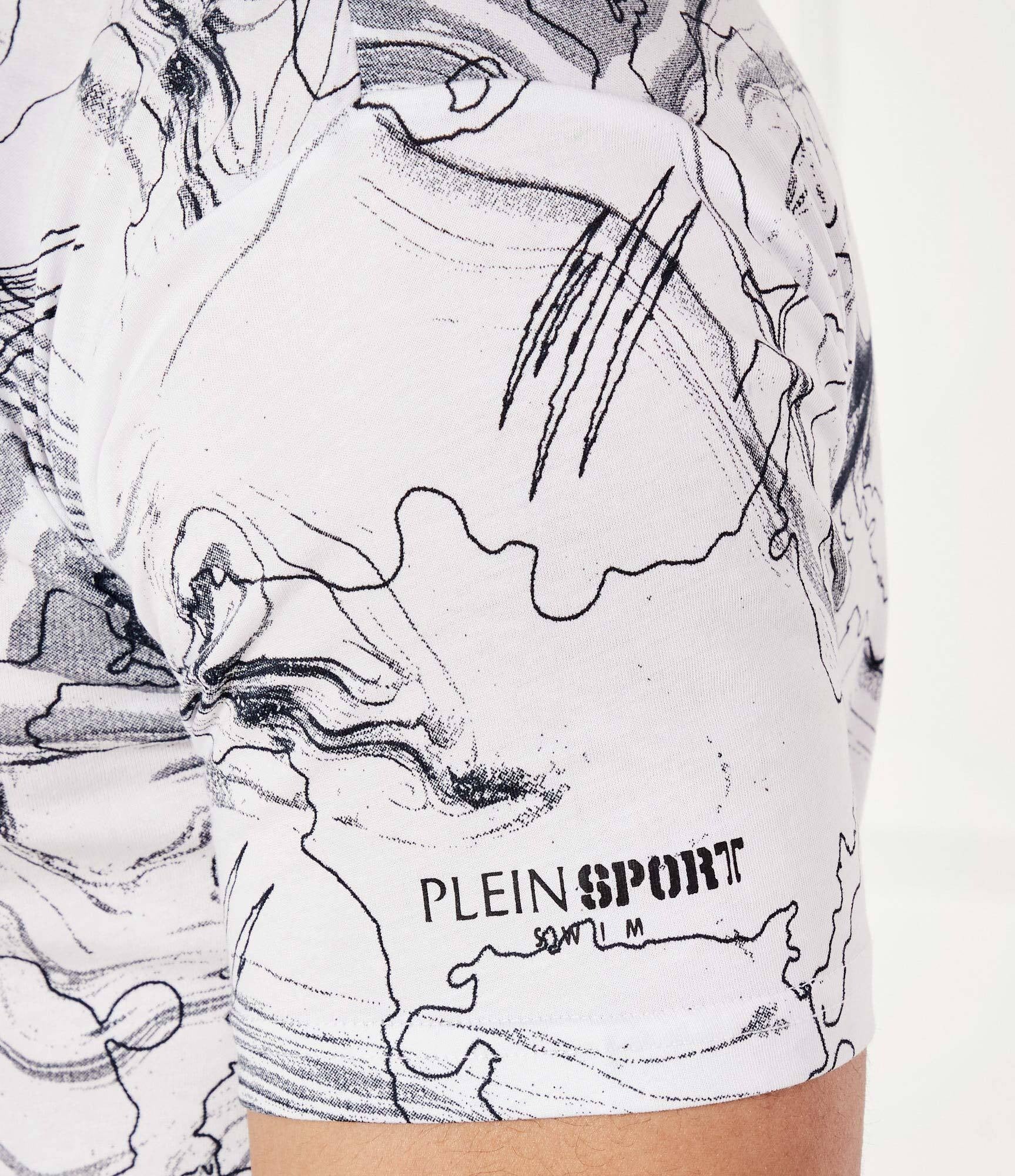 Philipp Plein T Shirt Ps25mts06 White Branco_shot6