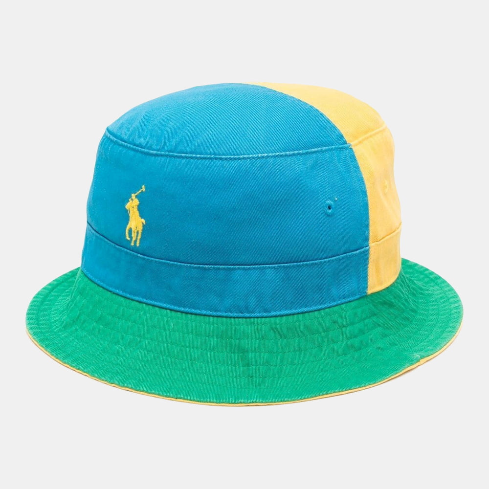 Ralph Lauren Bucket Hat 710860942 Blue Multi Azul Multicolor Shot2