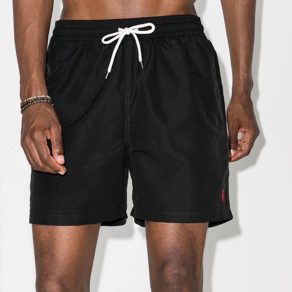 Ralph Lauren Calção De Banho Swim Shorts 710659017 Black Preto Shot3