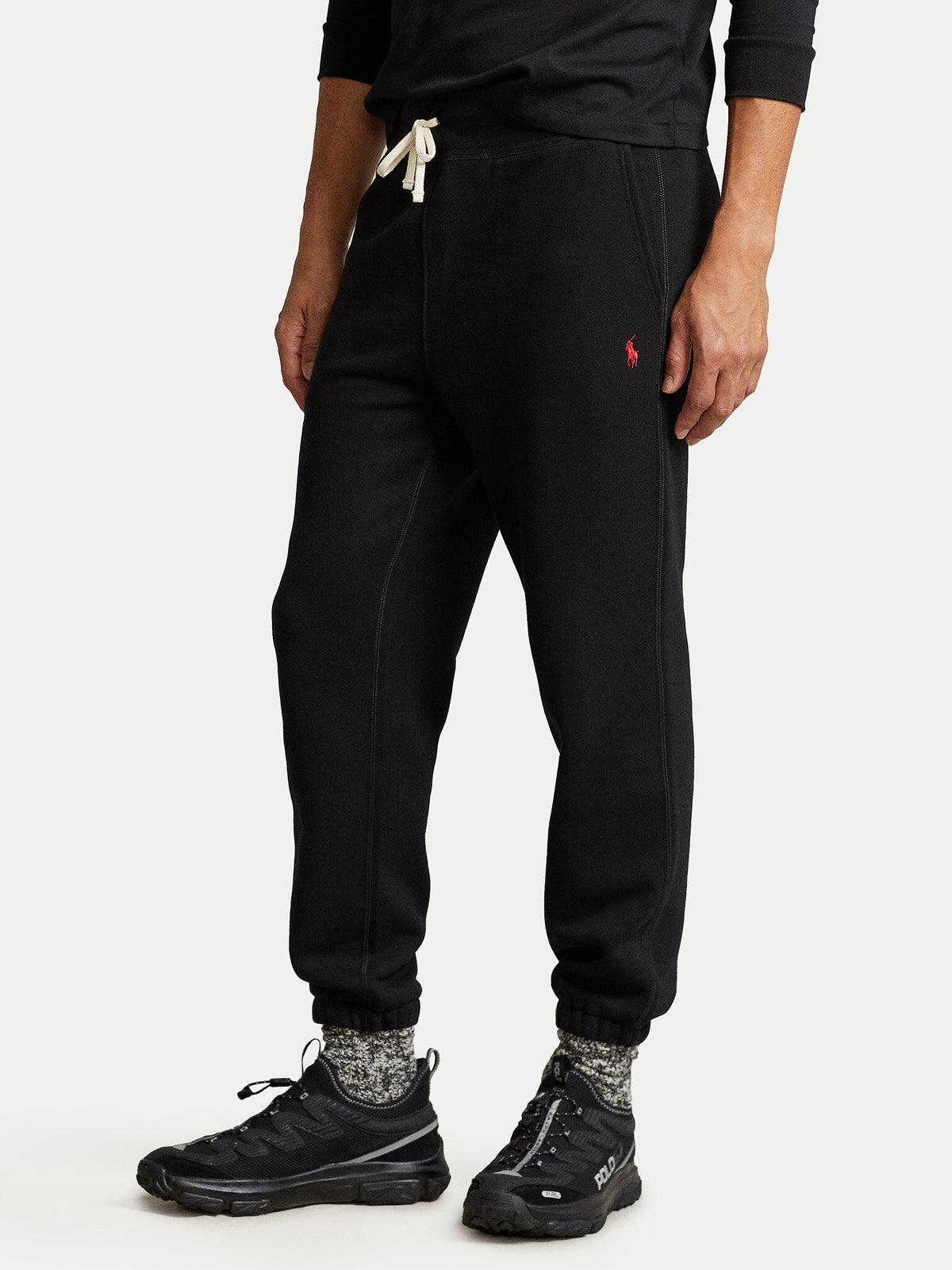 Ralph Lauren Calcas Training Pants 710793939 Black Preto_shot1