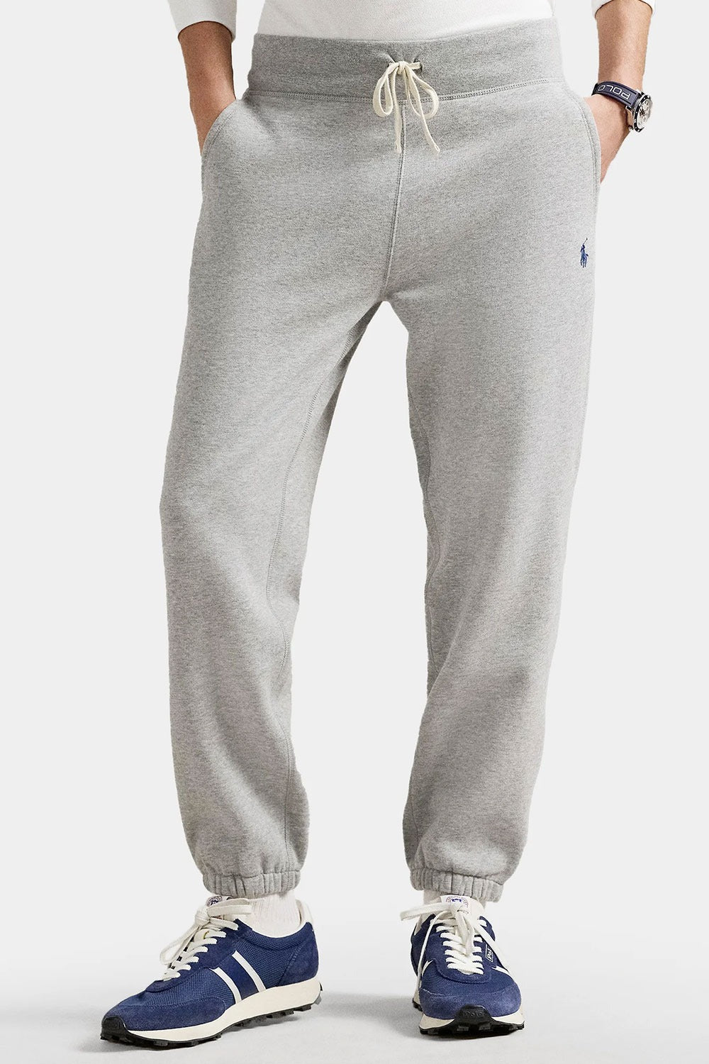 Ralph Lauren Calcas Training Pants 710793939 Grey Cinza_shot5