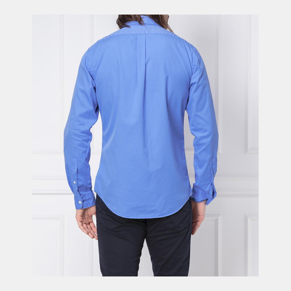 Ralph Lauren Camisa Shirt 710741788 Royal Blue Azul Royal Shot4