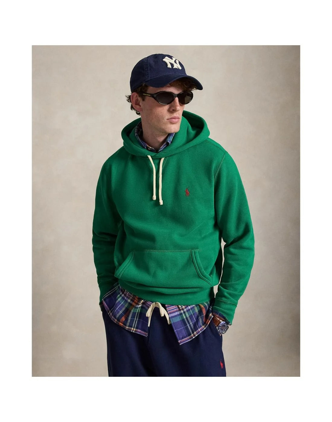 Ralph Lauren Camisola Hoodie 710766778 Green Verde_shot4