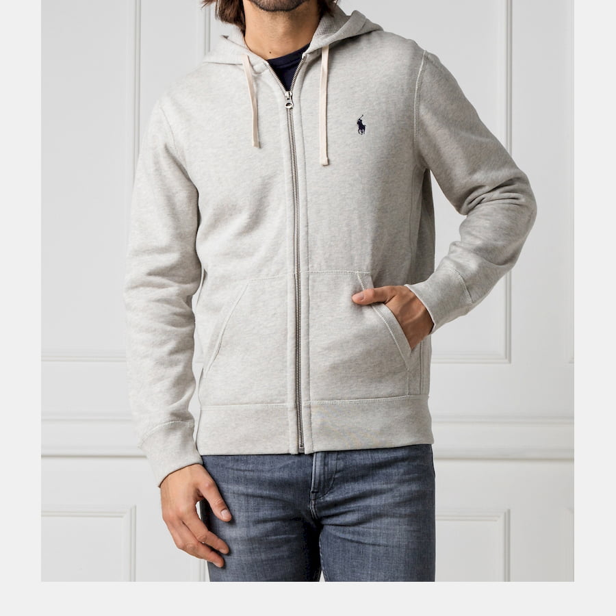 Ralph Lauren Camisola Sweat 710548546 Grey Cinza Shot6