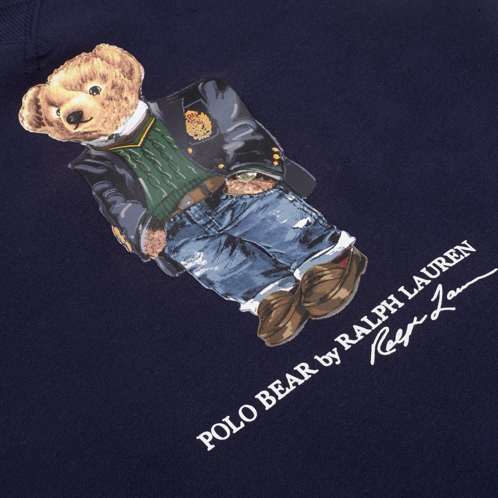 Ralph Lauren Camisola Sweat 710766808 Navy Navy Shot7