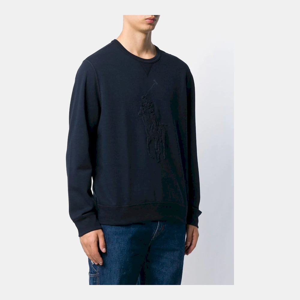 Ralph Lauren Camisola Sweat 710766862 Navy Navy Shot2