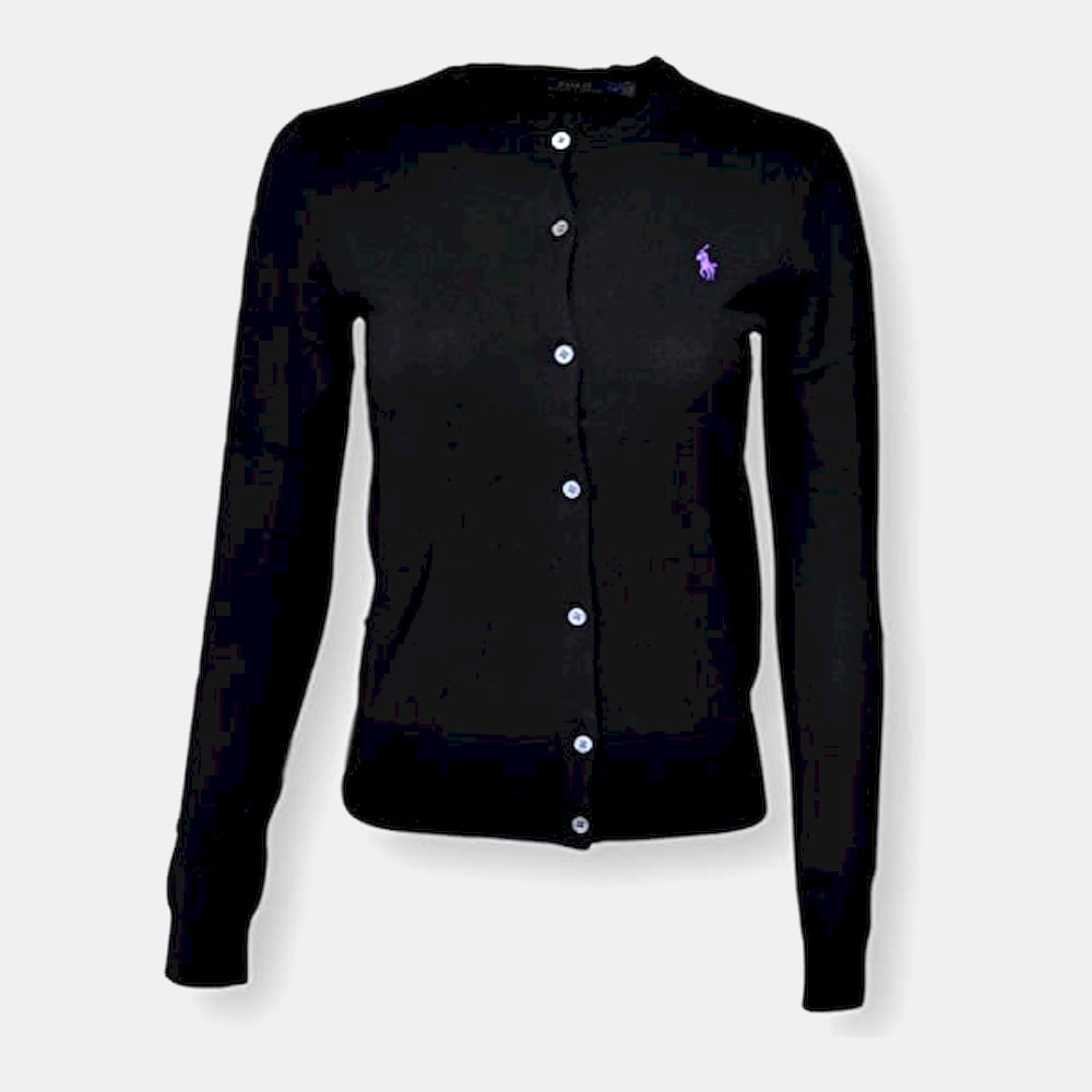 Ralph Lauren Malha Sweater V39xz835 Black Preto Shot2