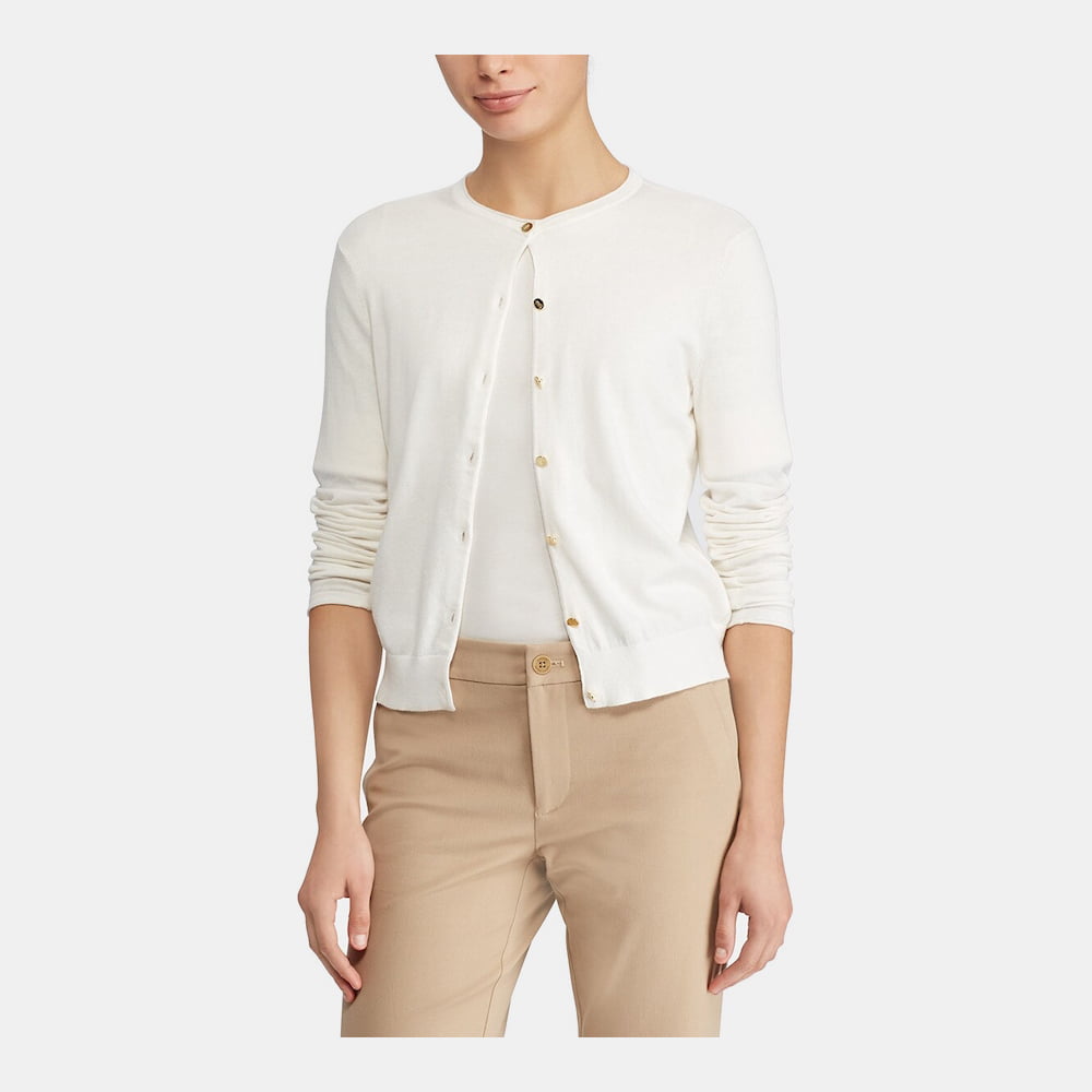 Ralph Lauren Malha Sweater V39xz835 White Branco Shot2