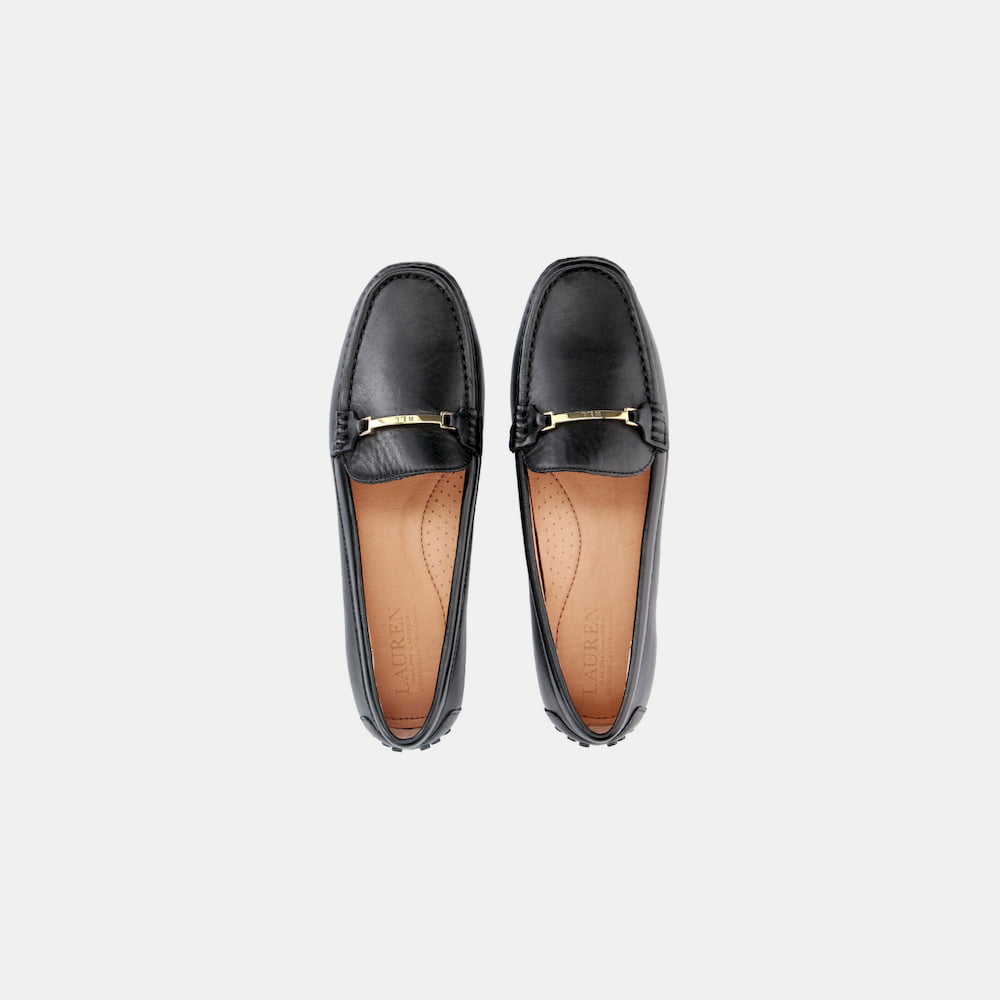 Ralph Lauren Mocassin Loafer Briony Fl Csl Black Preto Shot1