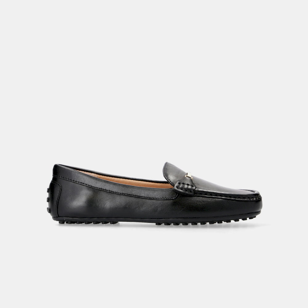 Ralph Lauren Mocassin Loafer Briony Fl Csl Black Preto Shot6