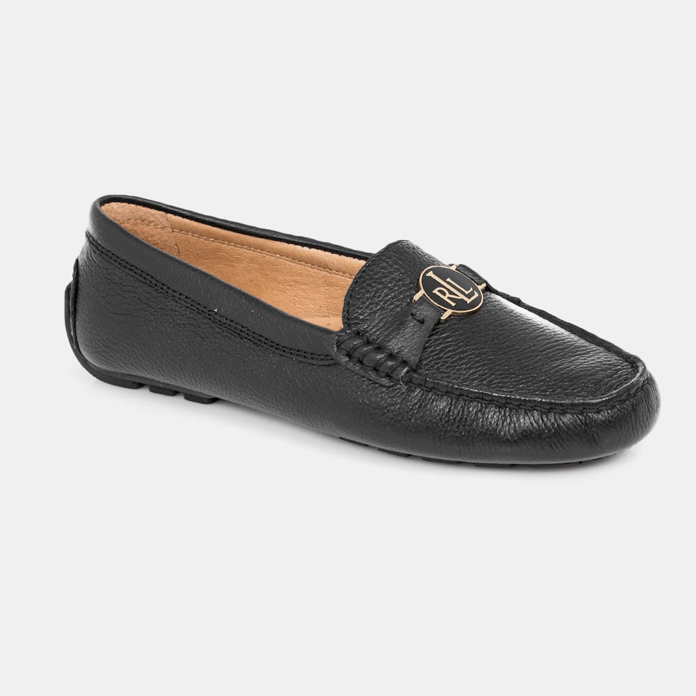Ralph Lauren Mocassins Loafer Carley Black Preto Shot2