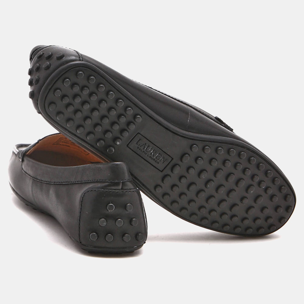 Ralph Lauren Sabrinas Ballet Flats Brynn Fl Drv Black Preto Shot10