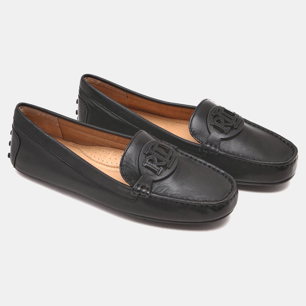 Ralph Lauren Sabrinas Ballet Flats Brynn Fl Drv Black Preto Shot6