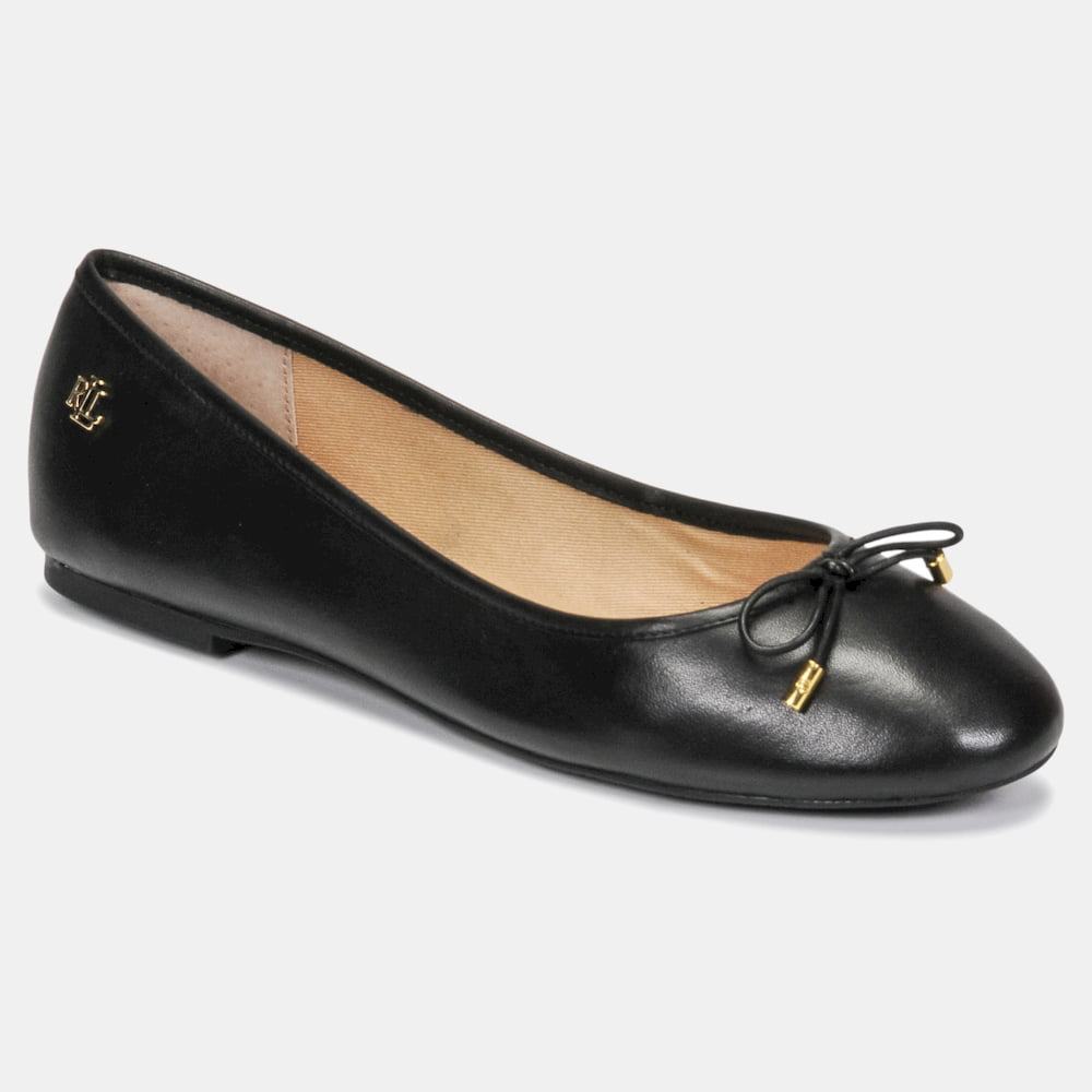 Ralph Lauren Sabrinas Ballet Flats Jayna Flats Black Preto Shot2