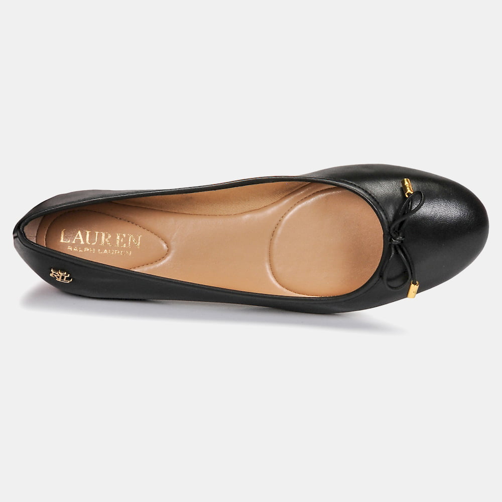 Ralph Lauren Sabrinas Ballet Flats Jayna Flats Black Preto Shot6
