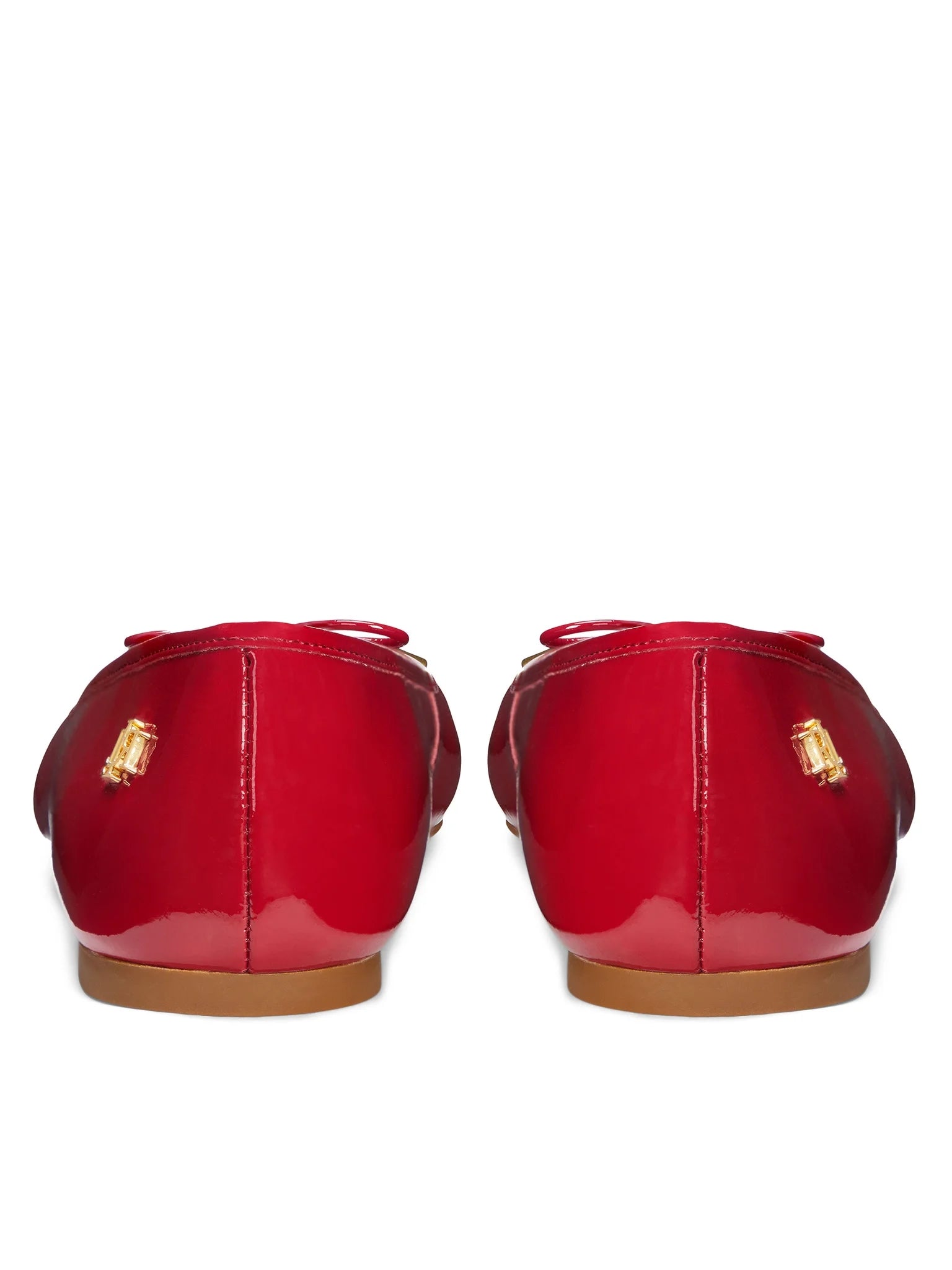 Ralph Lauren Sabrinas Ballet Flats Jayna Flats Red Verniz Vermelho Verniz_shot1
