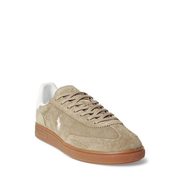 Ralph Lauren Sapatilhas Sneakers Shoes Bedford Pp Ltl Brown Whit Castanho Branco_shot2