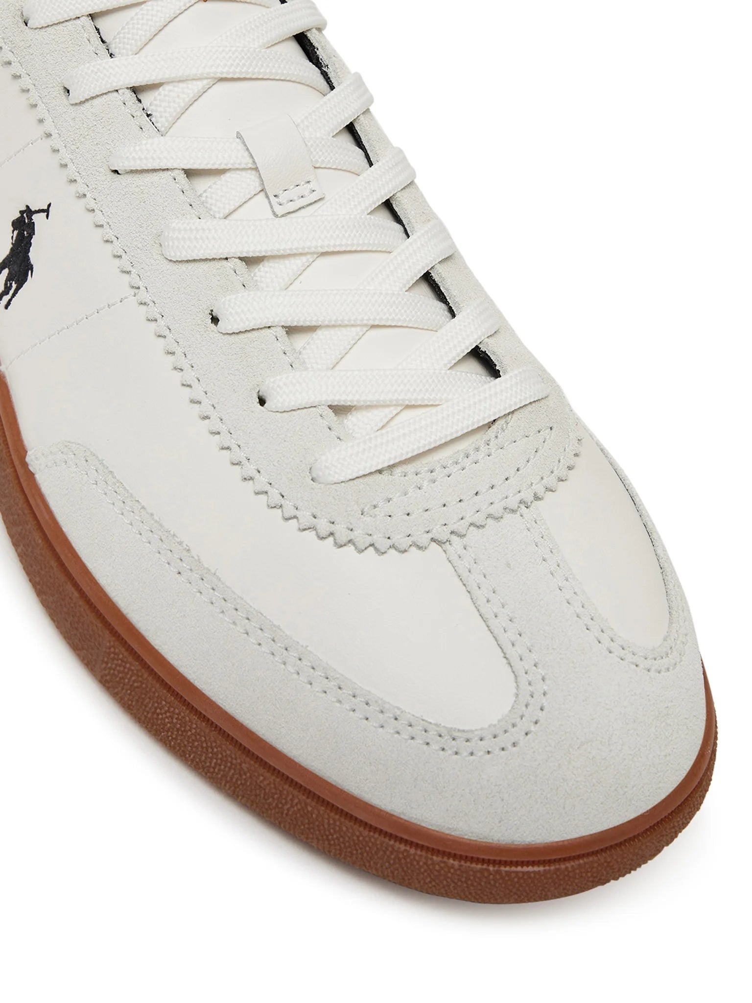 Ralph Lauren Sapatilhas Sneakers Shoes Bedford Pp Ltl White Blk Branco Preto_shot5