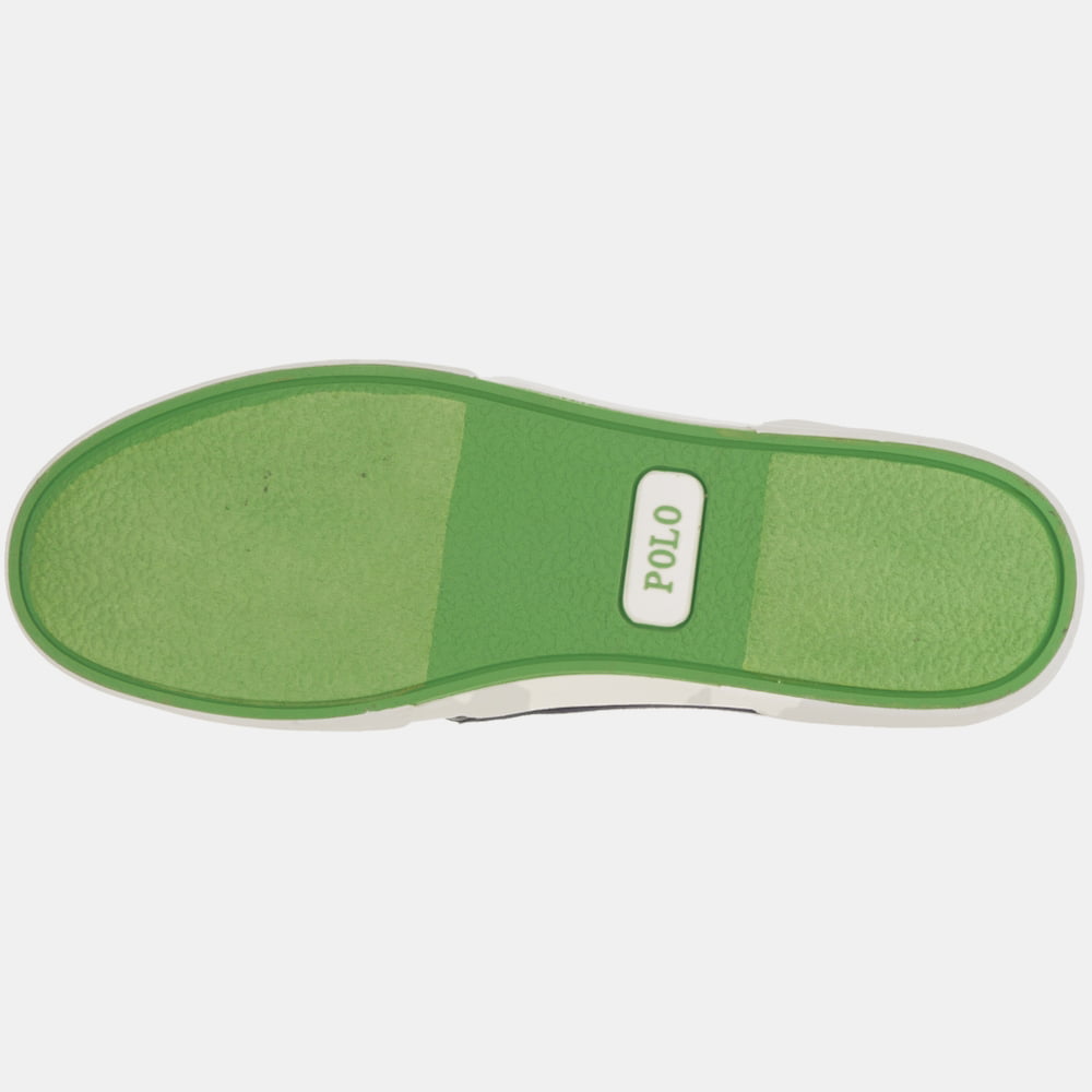 Ralph Lauren Sapatilhas Sneakers Shoes Faxon Low Navy Green Navy Verde Shot3