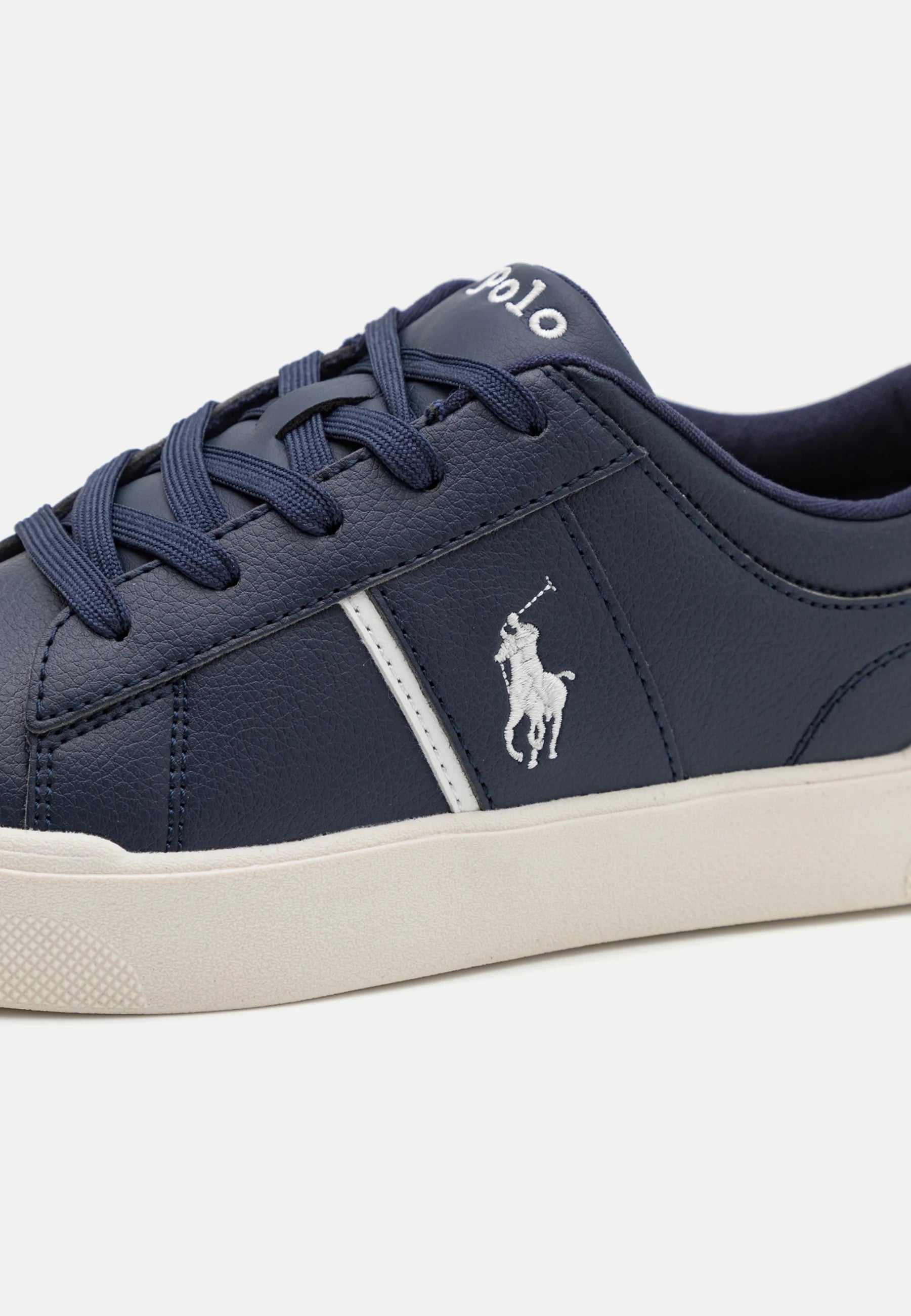 Ralph Lauren Sapatilhas Sneakers Shoes Frazier Navy White Navy Branco_shot3