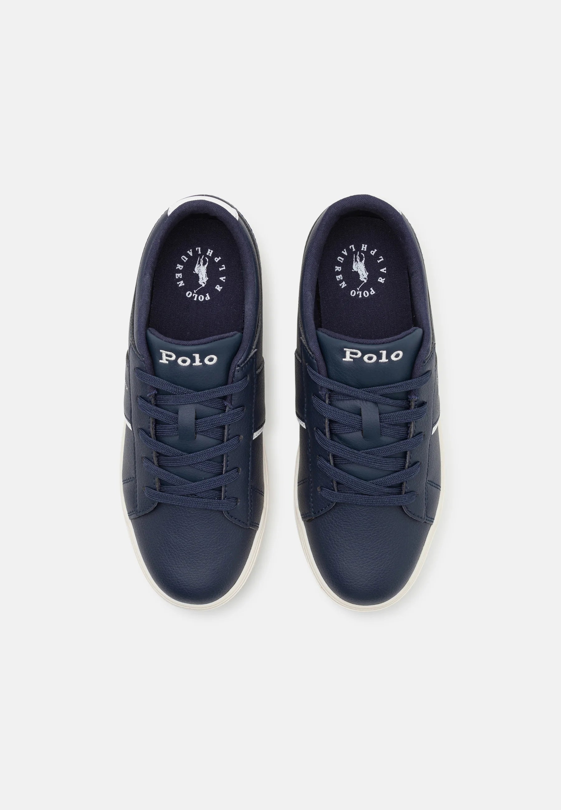 Ralph Lauren Sapatilhas Sneakers Shoes Frazier Navy White Navy Branco_shot4