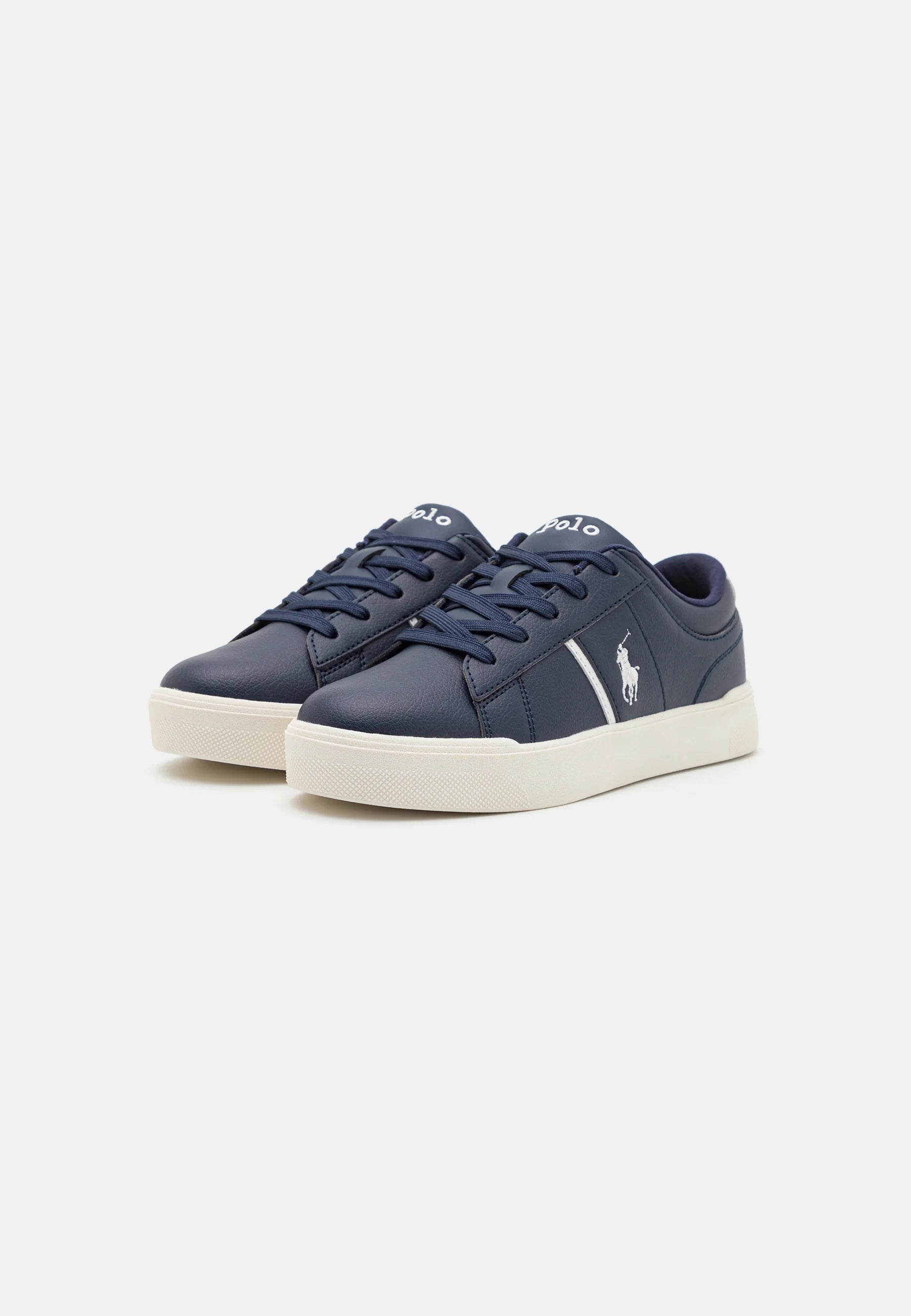Ralph Lauren Sapatilhas Sneakers Shoes Frazier Navy White Navy Branco_shot5