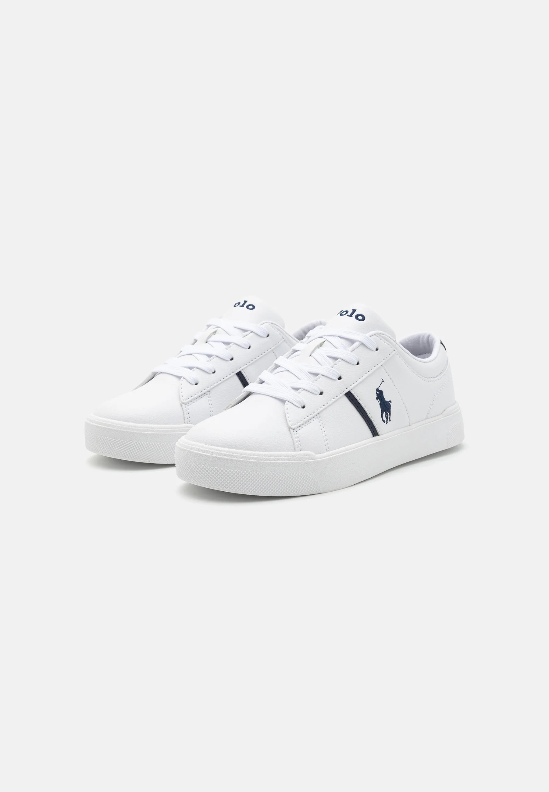 Ralph Lauren Sapatilhas Sneakers Shoes Frazier Whi Nvy Branco Navy_shot5