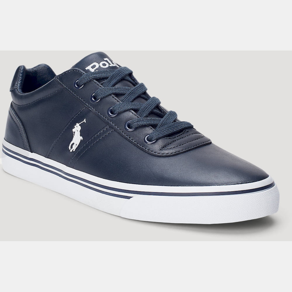 Ralph Lauren Sapatilhas Sneakers Shoes Hanf Leath Navy Navy Shot10