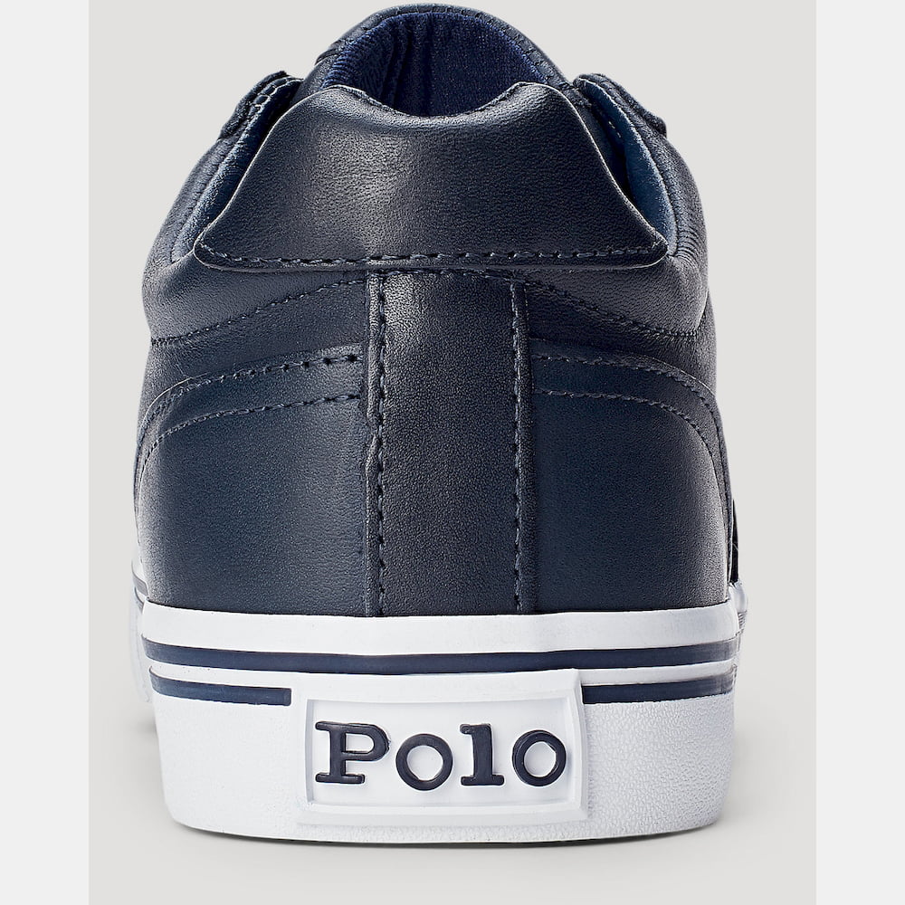 Ralph Lauren Sapatilhas Sneakers Shoes Hanf Leath Navy Navy Shot12