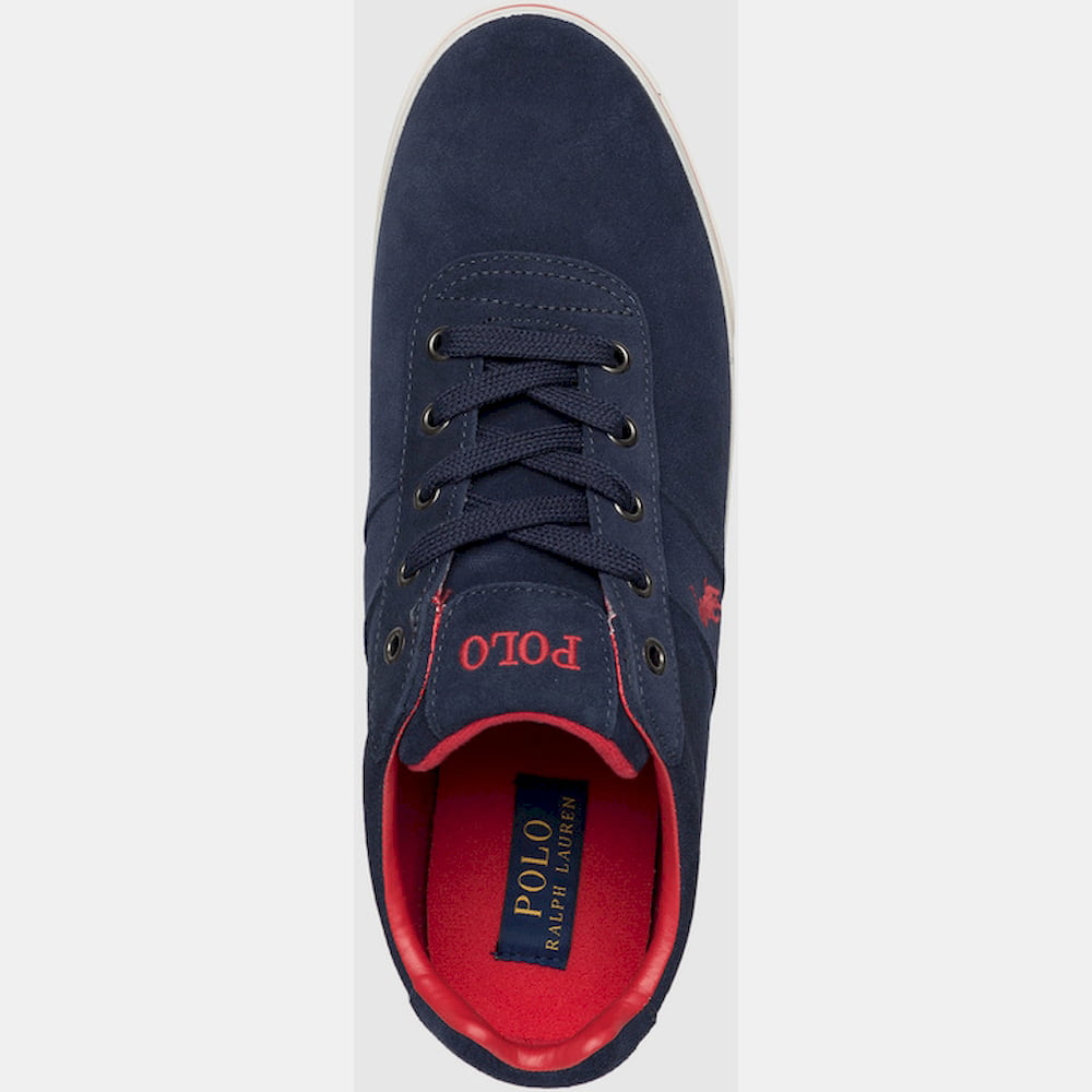 Ralph Lauren Sapatilhas Sneakers Shoes Hanf Suede Navy Navy Shot5