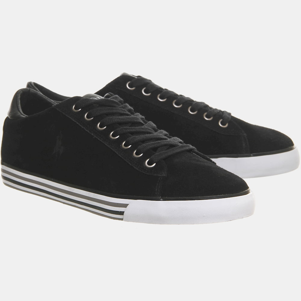 Ralph Lauren Sapatilhas Sneakers Shoes Harvey Ne Black Preto Shot12