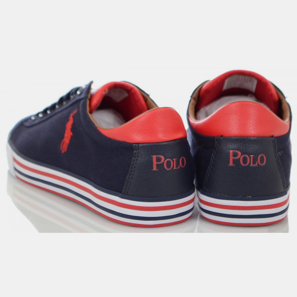 Ralph Lauren Sapatilhas Sneakers Shoes Harvey Ne Navy Navy Shot7