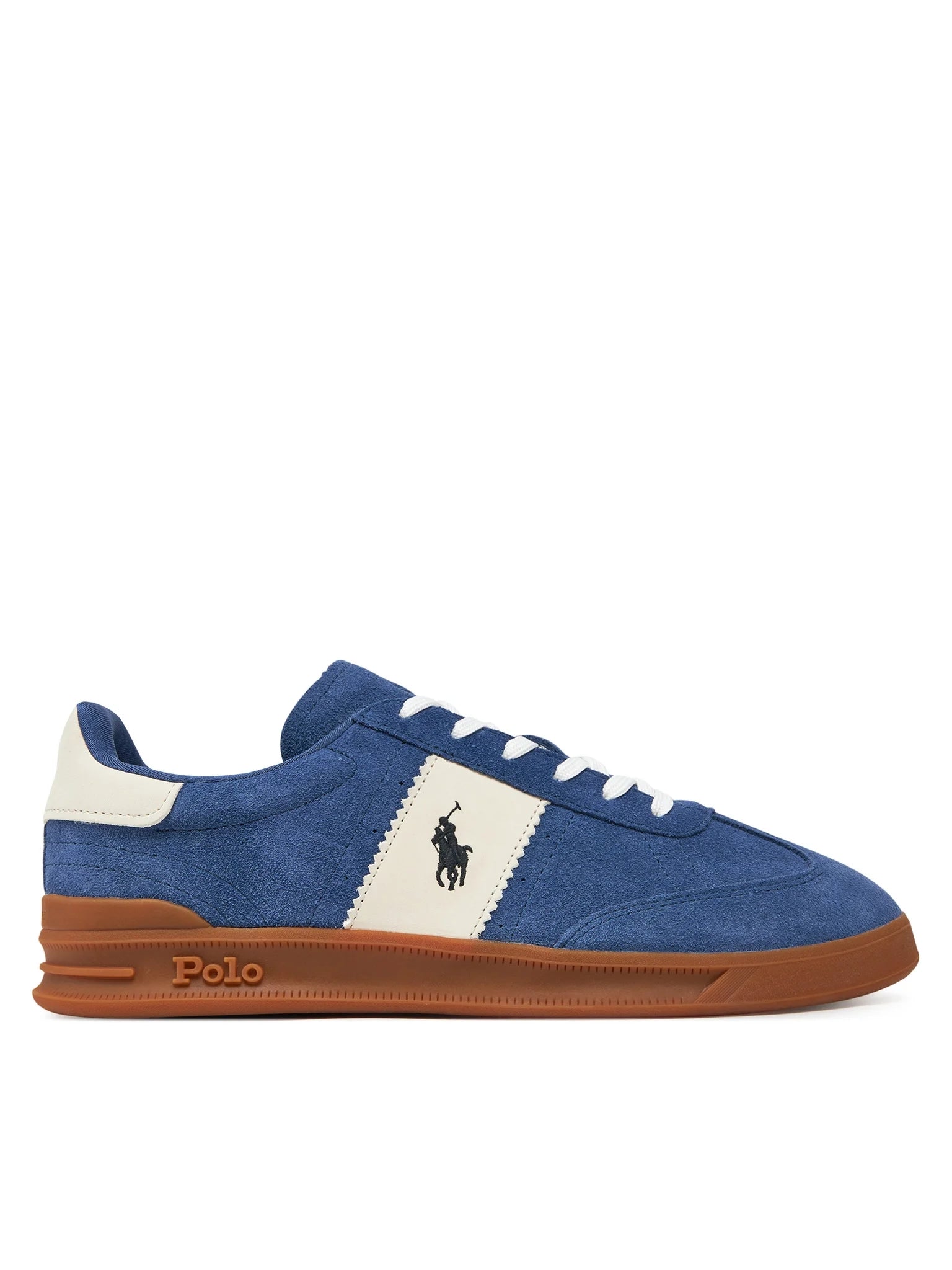 Ralph Lauren Sapatilhas Sneakers Shoes Hrt Area Pp Sk Navy Cream Navy Creme_shot1