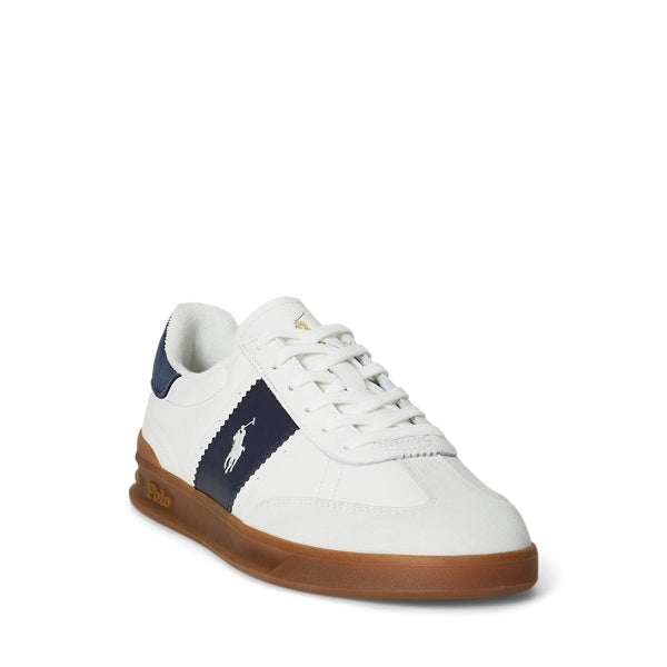 Ralph Lauren Sapatilhas Sneakers Shoes Hrt Area Pp Sk Whit Nv Nv Branco Navy_shot2