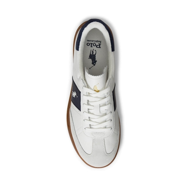 Ralph Lauren Sapatilhas Sneakers Shoes Hrt Area Pp Sk Whit Nv Nv Branco Navy_shot4