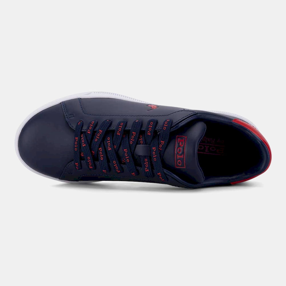 Ralph Lauren Sapatilhas Sneakers Shoes Hrtctii Sk Ath Navy Red Navy Vermelho Shot6