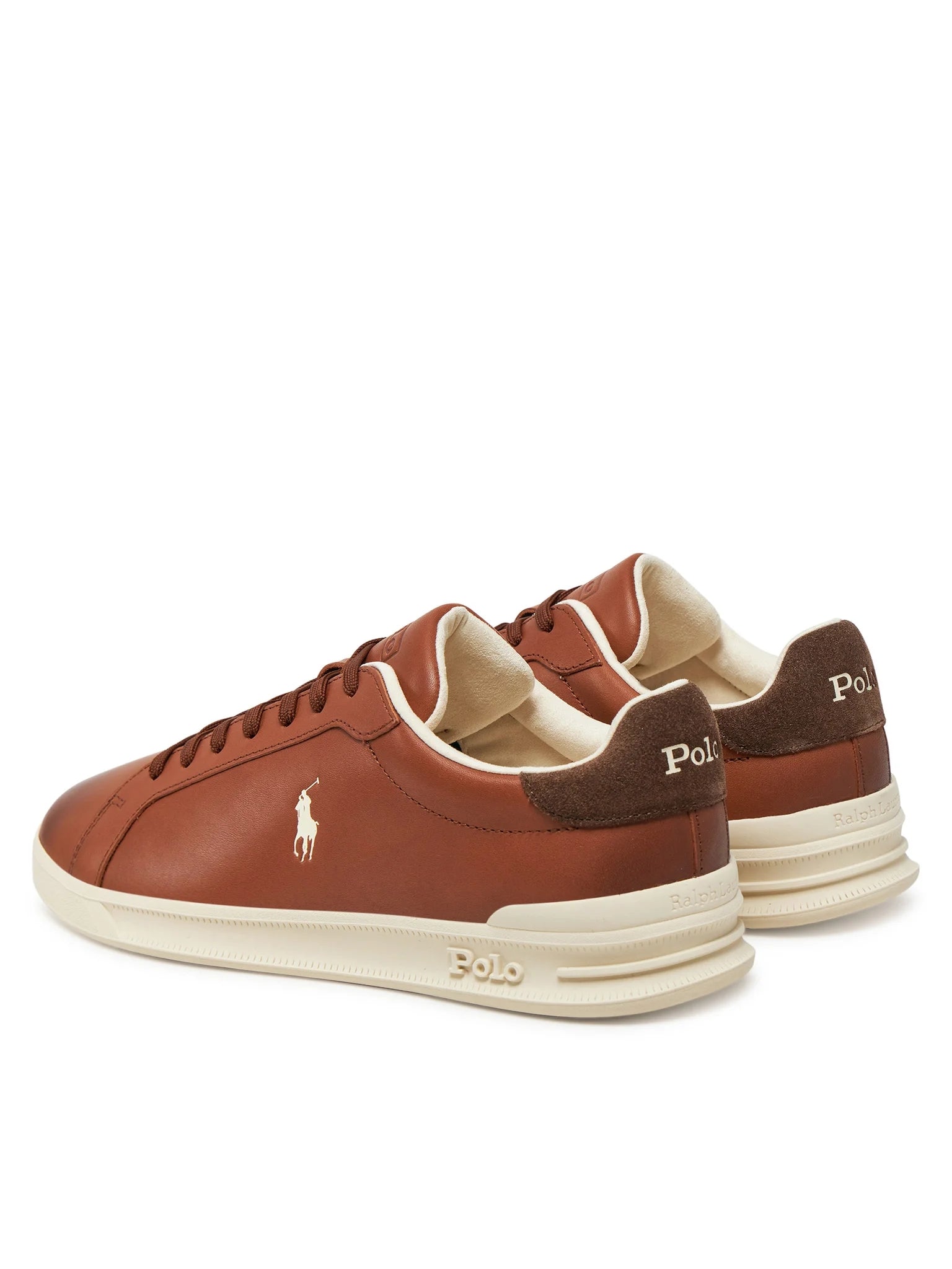 Ralph Lauren Sapatilhas Sneakers Shoes Hrtctii Sk Ath Tan Tan_shot3