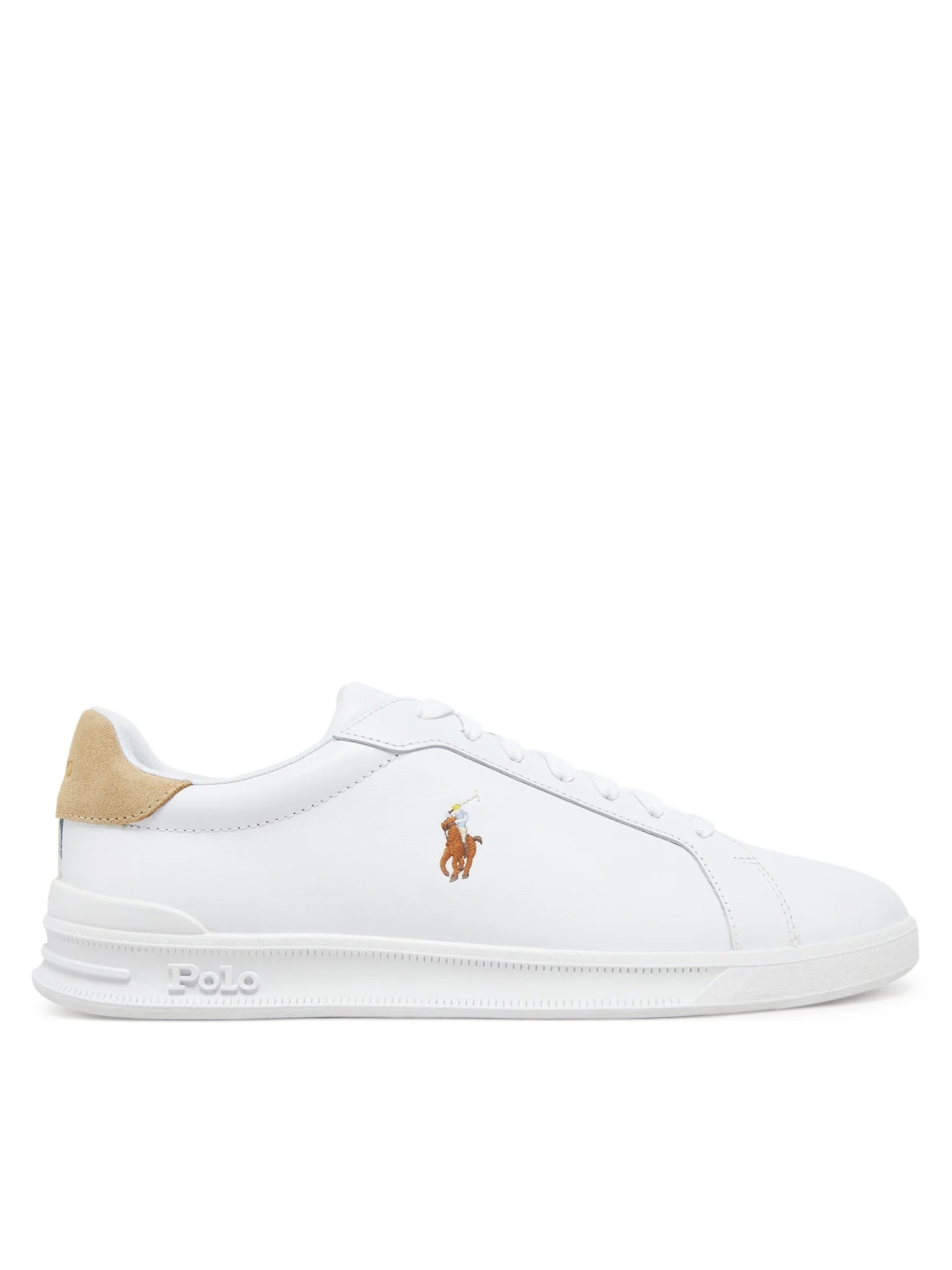 Ralph Lauren Sapatilhas Sneakers Shoes Hrtctii Sk Ath Whi Bone Branco Bone_shot3