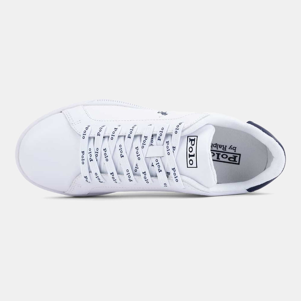 Ralph Lauren Sapatilhas Sneakers Shoes Hrtctii Sk Ath Whi Nvy Branco Navy Shot6