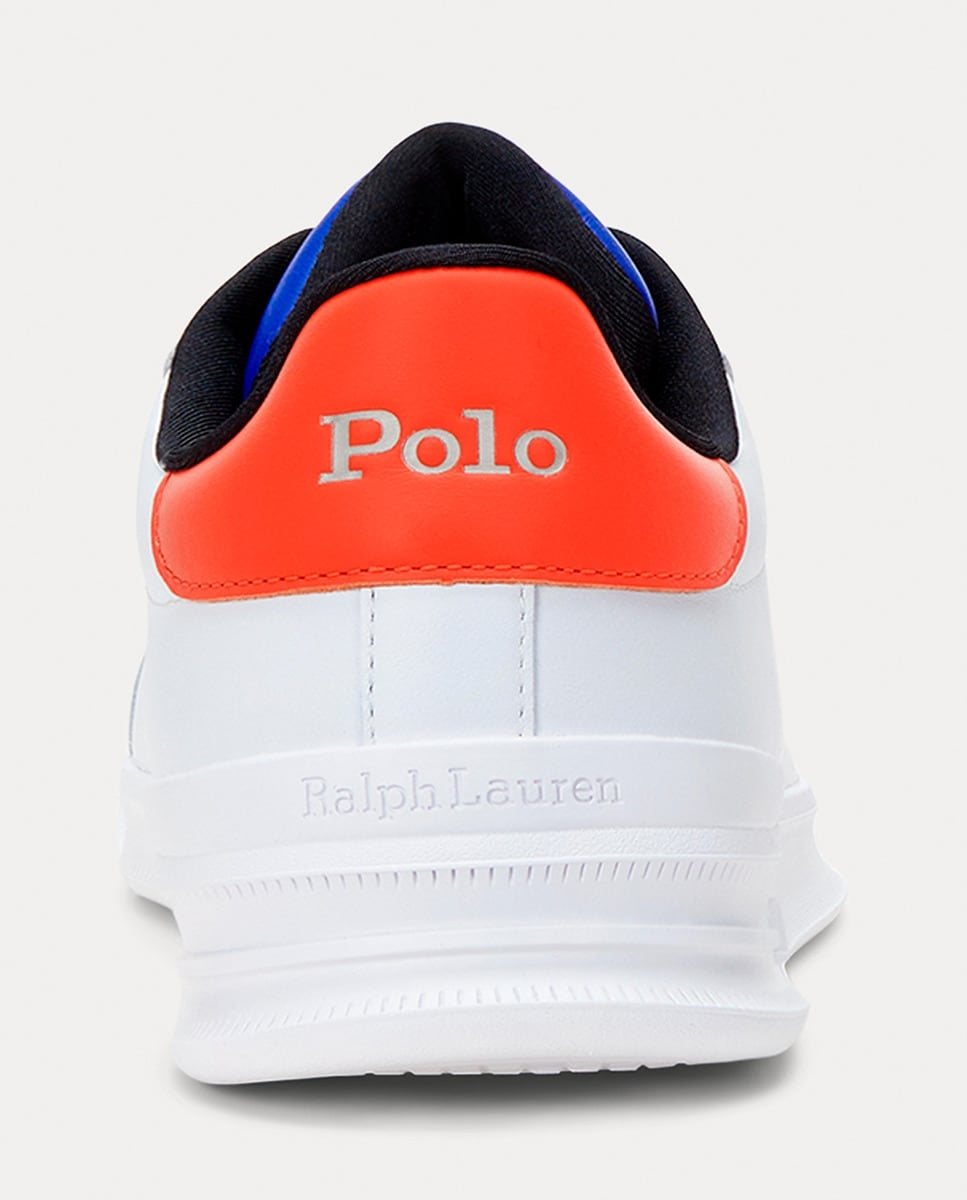 Ralph Lauren Sapatilhas Sneakers Shoes Hrtctii Sk Ath Whi Roy Or Branco Royal Or_shot2