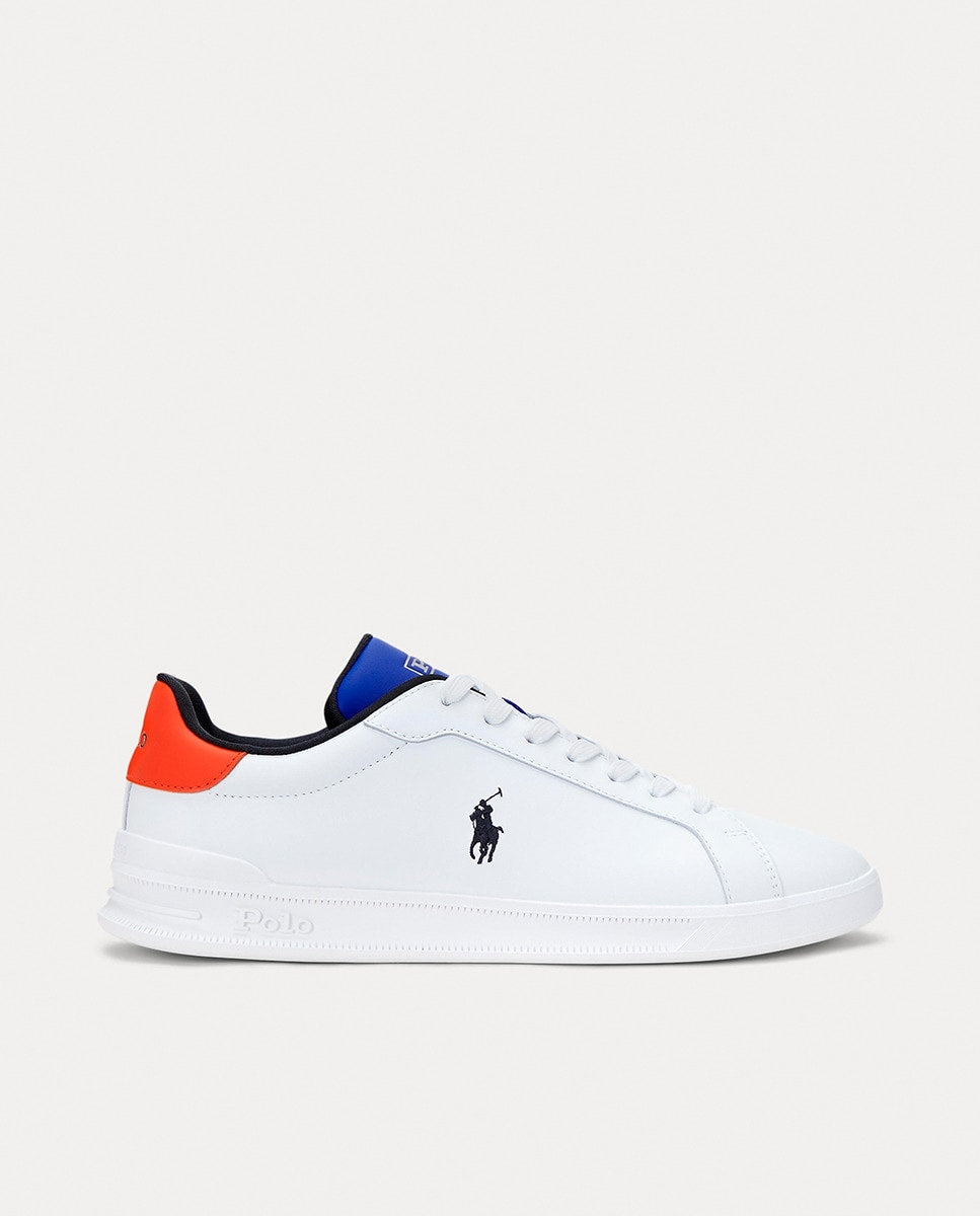 Ralph Lauren Sapatilhas Sneakers Shoes Hrtctii Sk Ath Whi Roy Or Branco Royal Or_shot4