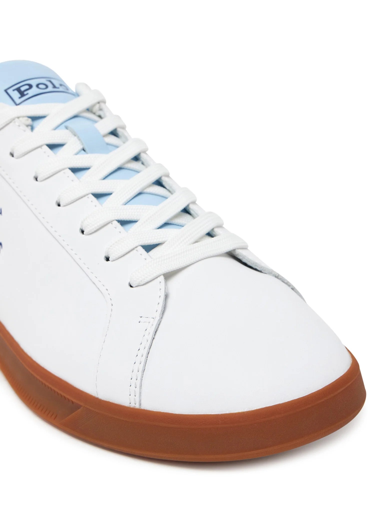 Ralph Lauren Sapatilhas Sneakers Shoes Hrtctii Sk Ath Whi Sky Nv Branco Azul_shot6