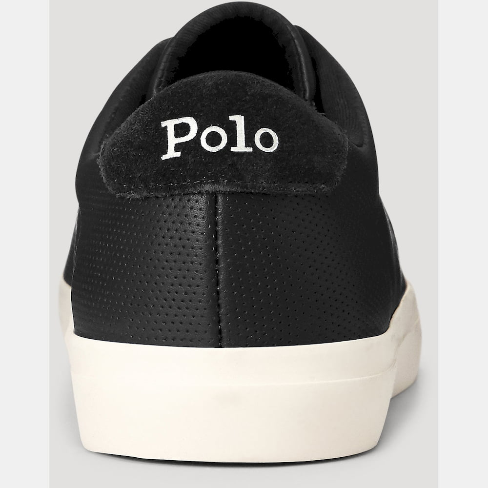 Ralph Lauren Sapatilhas Sneakers Shoes Longwood Sk Vl Black Preto Shot4