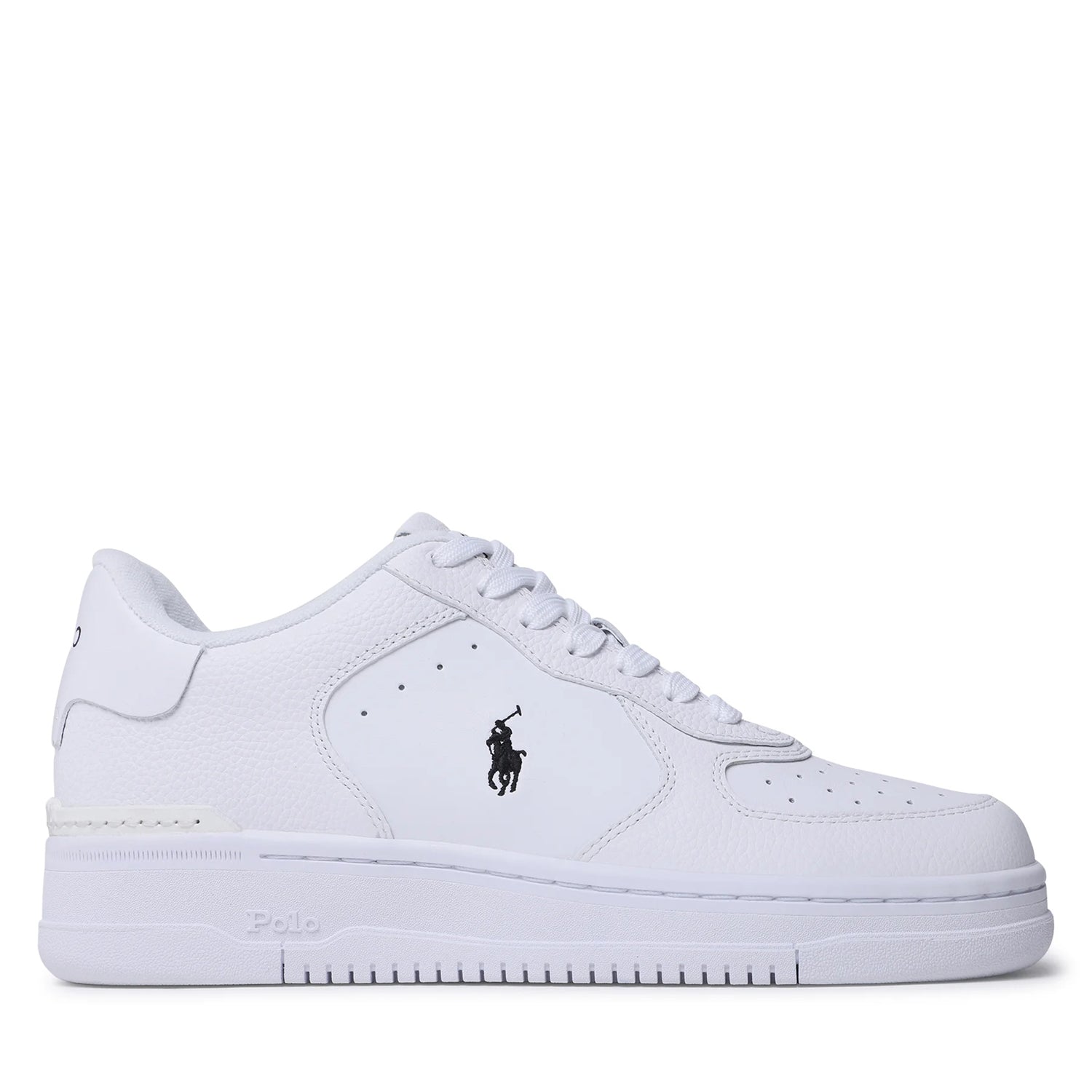 Ralph Lauren Sapatilhas Sneakers Shoes Masters Crt Sk White Whi Branco Branco_shot1
