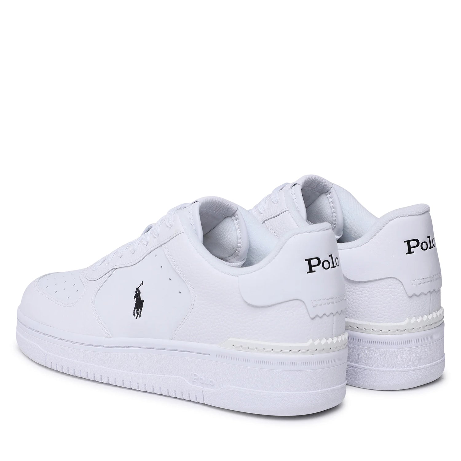 Ralph Lauren Sapatilhas Sneakers Shoes Masters Crt Sk White Whi Branco Branco_shot2