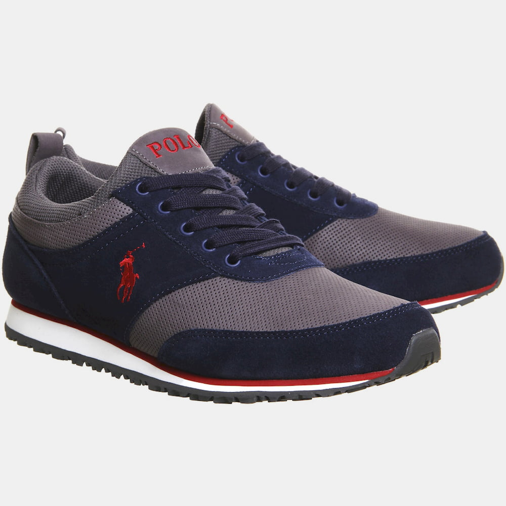 Ralph Lauren Sapatilhas Sneakers Shoes Ponteland Navy Grey Navy Cinza Shot12