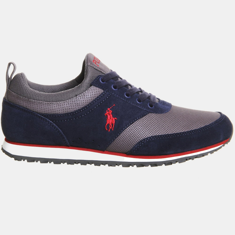Ralph Lauren Sapatilhas Sneakers Shoes Ponteland Navy Grey Navy Cinza Shot4